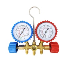 CT-536A Brass Manifold Gauge Set HVAC refrigeration system auto air conditioner AC Charging manifold hvac manifold gauge