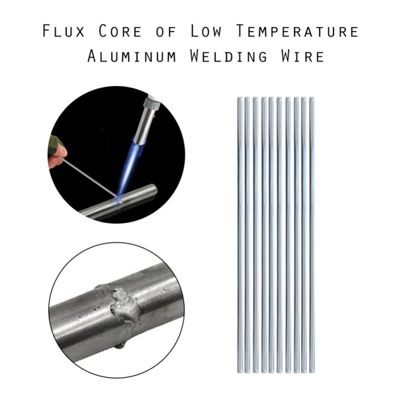 1/10/20/50pcs 1.6mm Low temperature aluminum welding wire for Welding Aluminum Wire Solder Rod Welding Wire Cored Soldering Rod