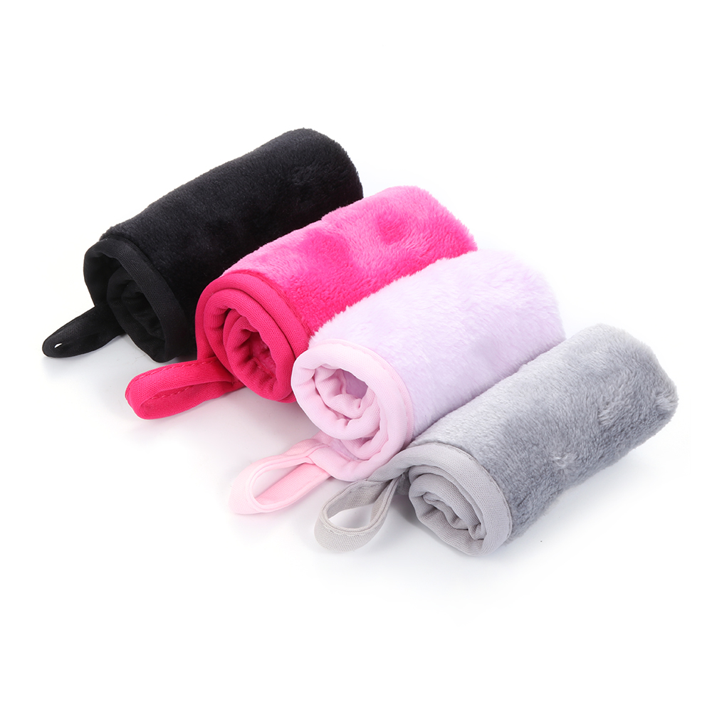 Reusable Cleansing Cloth Pads Makeup Remover Towel Soft Microfiber Face Cleaner Cosmetic Plush puff Women Beauty Tools