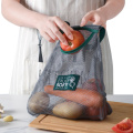 Reusable Mesh Fruit And Vegetable Bag Washable Storage Bag Hanging Bag Kitchen Accessories Mesh Bag Portable Shopping Bag