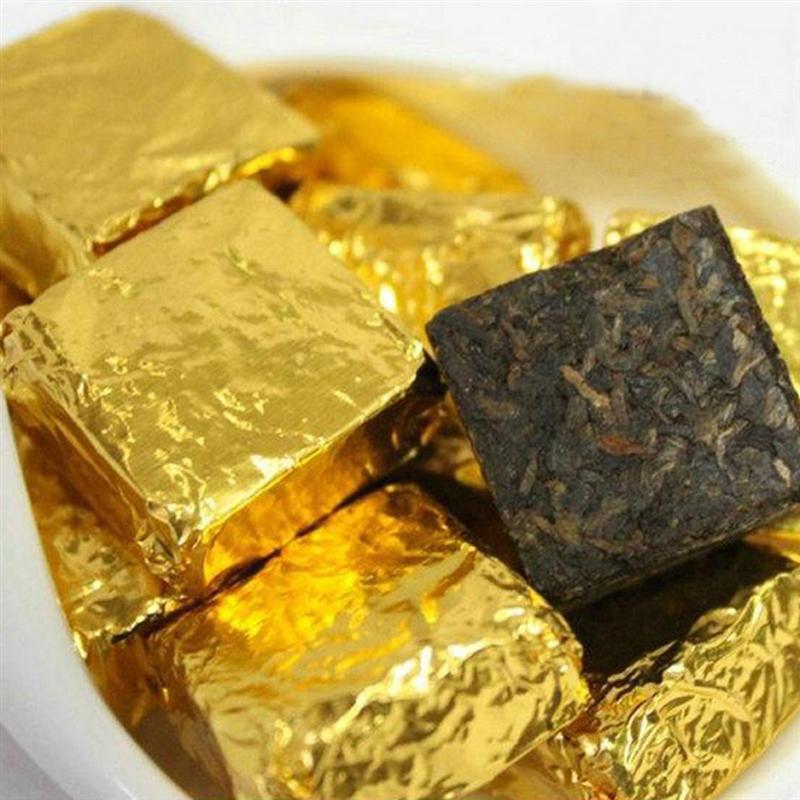 200pcs Foil Paper Golden Aluminum Foil Candy Chocolate Cookie Wrapping Tin Paper Party DIY Metal Embossing Gift Packaging