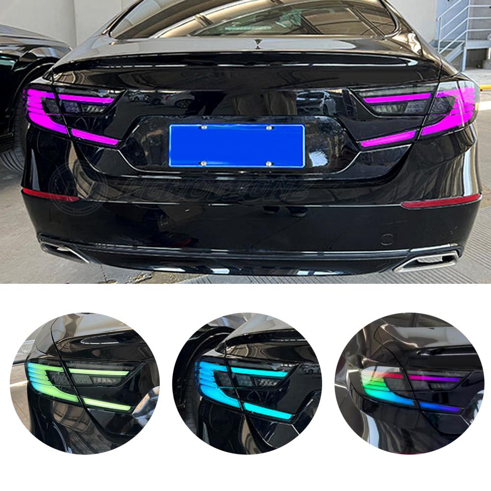 HCMOTIONZ RGB LED Taillights For Honda Accord 2018-2023