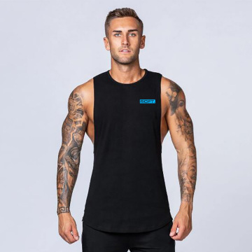 Men's Cotton Workout Tank Top Vest Muscle Sleeveless Sportswear Undershirt Gym Fitness Stringer Clothing Bodybuilding Singlets