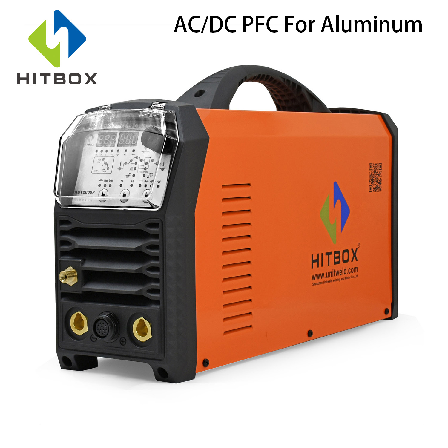 HITBOX AC DC Tig Arc MMA Welder With PFC Function TIG200P Welding Machine Fit 0.5-8mm Solder Wire For Aluminum Sainless Steel