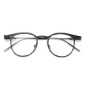 1Pc Fashion Metal Frame Glasses Women Men Vintage Round Lens Flat Computer Protection Eyeglasses Ultra Light Eyeglasses Dropship