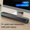 2020 TV Sound SD Card Bar AUX USB Wired And Wireless Bluetooth Home Theater FM Radio Surround Soundbar For PC TV Speaker