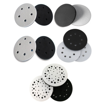 1-10Pcs 5 Inch 125mm Soft Sponge Interface Pad For Sander Backing Pads Hook&Loop Sanding Discs Abrasive Tools