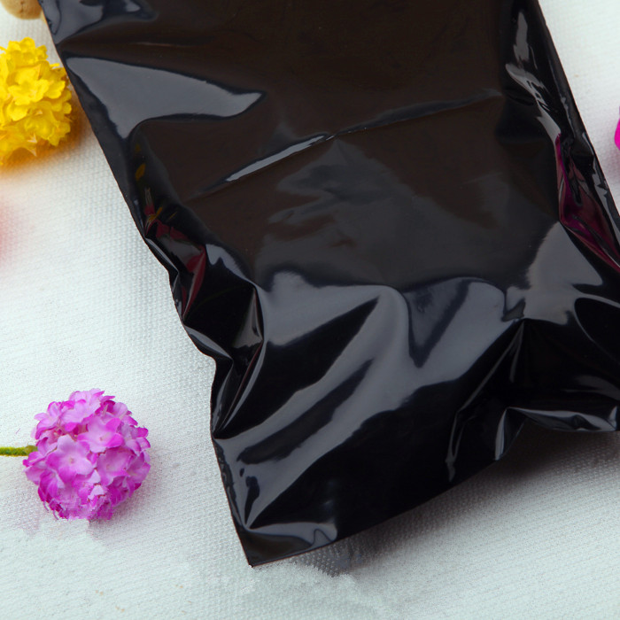 Wholesale 50pcs 33cm*45cm*130micron Large Black Laminated Zip Bag Plastic Packaging Zipper Bag Gift/Mailing Bag
