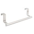 Towel Racks Over Door Towel Bar Hanging Holder Bathroom Kitchen Cabinet Shelf Rack Cupboard Hanger Stainless Steel Towel Holder