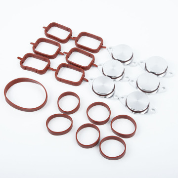 Diesel Swirl Flap Blanking Plates Seal Blank Repair Delete Removal Kit For BMW Previous M57 Intake Manifold Gasket