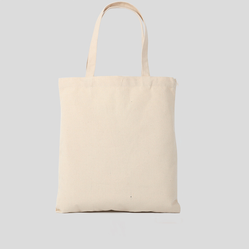 Wholesale 100pcs/lot Custom Logo Eco-friendly Cotton Shopping Tote Bag Reusable Contton Canvas Handbag for Packing/Storage