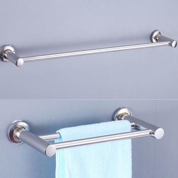 Wall-mounted Towel Rack Stainless Steel Lengthened Single Rod European Style Towel Rack For Hotel Bathroom Household Towel Rack