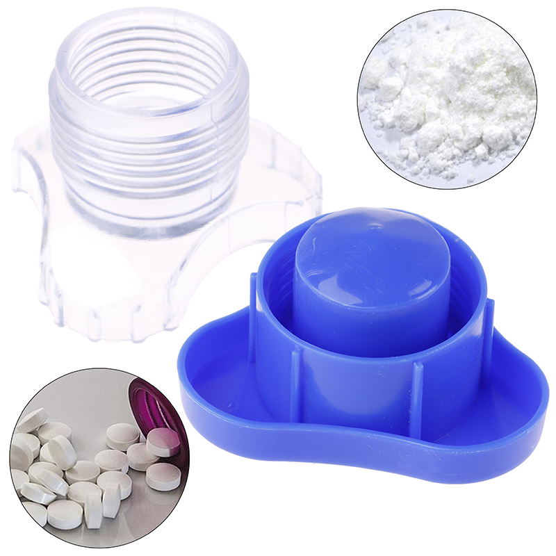 1pcs Pill Pulverizer Tablet Grinder Medicine Cutter Crusher & Storage Box Crush Medicine Specially Designed Pill Crusher Grinder