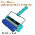 Free shipping 5'' two color wall decoration machines, knurled mold , without the decoration roller Reliefs paint roller machines
