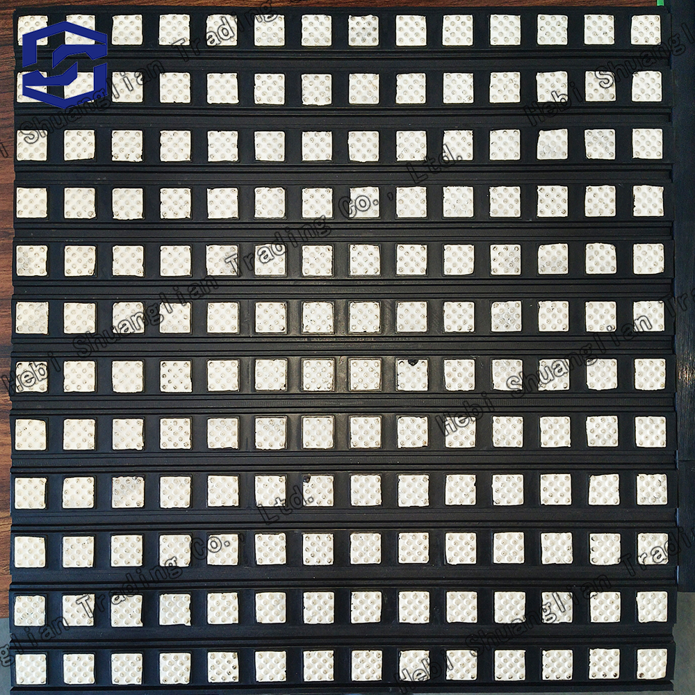 wear resistant rubber plate