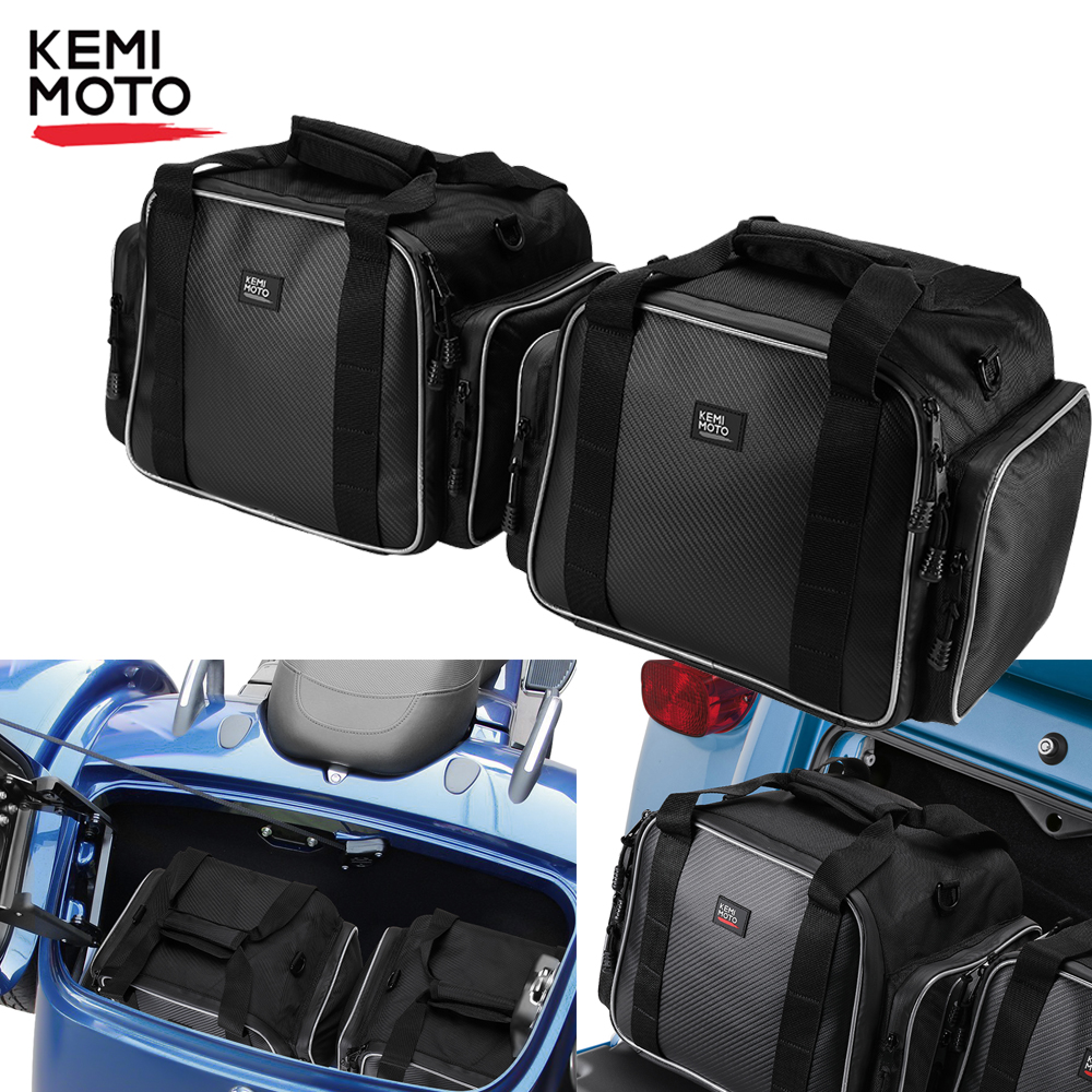 Motorcycle Bag Trunk Bag Liner Organizer Set Waterproof Riding Backpack Multifunction Universal For Touring For Street Glide