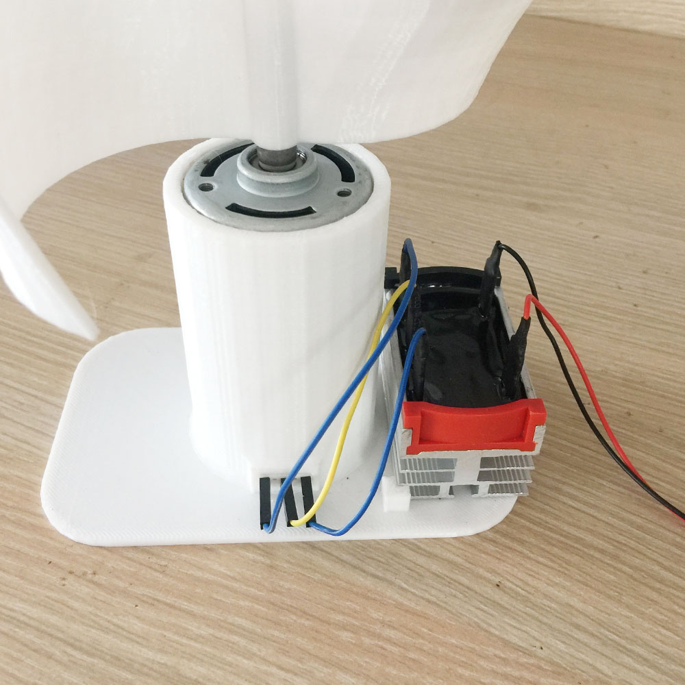 FLTXNY 20w Micro Wind Turbine With LED Light Vertical Wind Generator With Separately Controller For New Energy Class