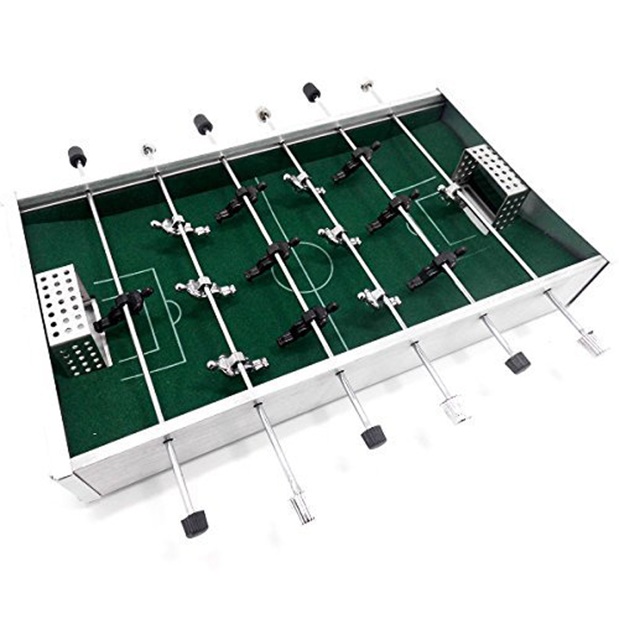 Aluminum Alloy Mini Table Football Game Soccer Tables Children Toy Metal Foosball Children Gift Multicolored Foosball Board Game