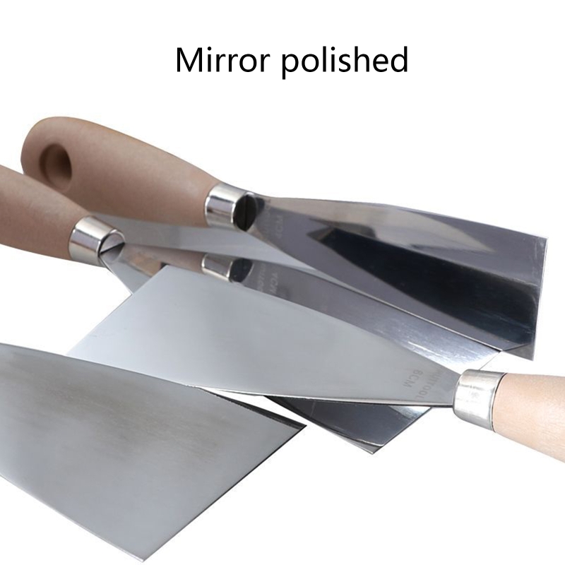 1/4pcs 4/6/8/10cm Putty Knife Scraper Blade Shovel Stainless Steel Wooden Handle