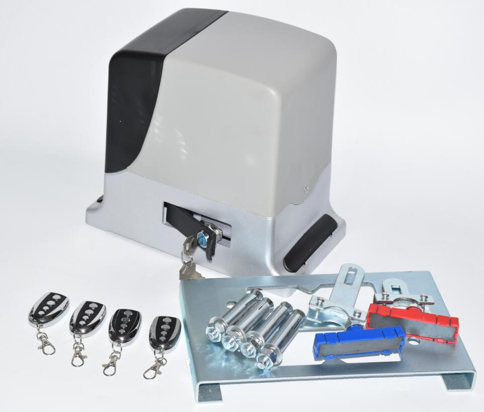 LPSECURITY 600kg GSM Automatic sliding gate opener motor operator kit with optional parts