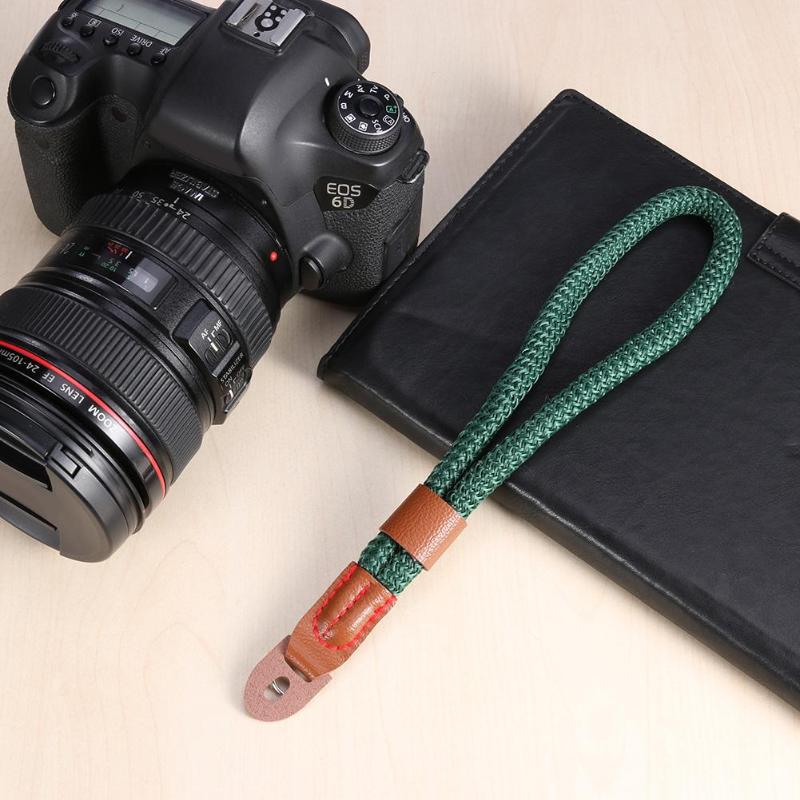 1Pcs Camera Strap Wrist Strap Hot Sale Hand Nylon Rope Camera Wrist Straps Wrist Band Lanyard For Leica Digital SLR Camera leica