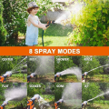 Multifunction Garden Water Gun Nozzle Sprayer Adjustable Water Hose Gun Househould WateringCar Washing Garden Hose Nozzle Pipe