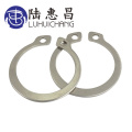 LUCHANG 50Pcs M8-M18 Gourd Stainless Steel Shaft C-type Elastic External Circlip Snap Retaining Ring Clamp Spring Lock Washer