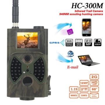 HD HC-300M Digital Infrared Hunting Camera 1.1s Trigger Time 12MP 1080P Resolution Wildlife Trail Night Vision Thermal Cameras
