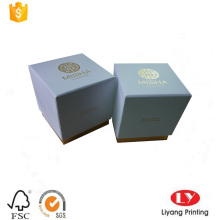 Lid and Base Box For Candle Packaging