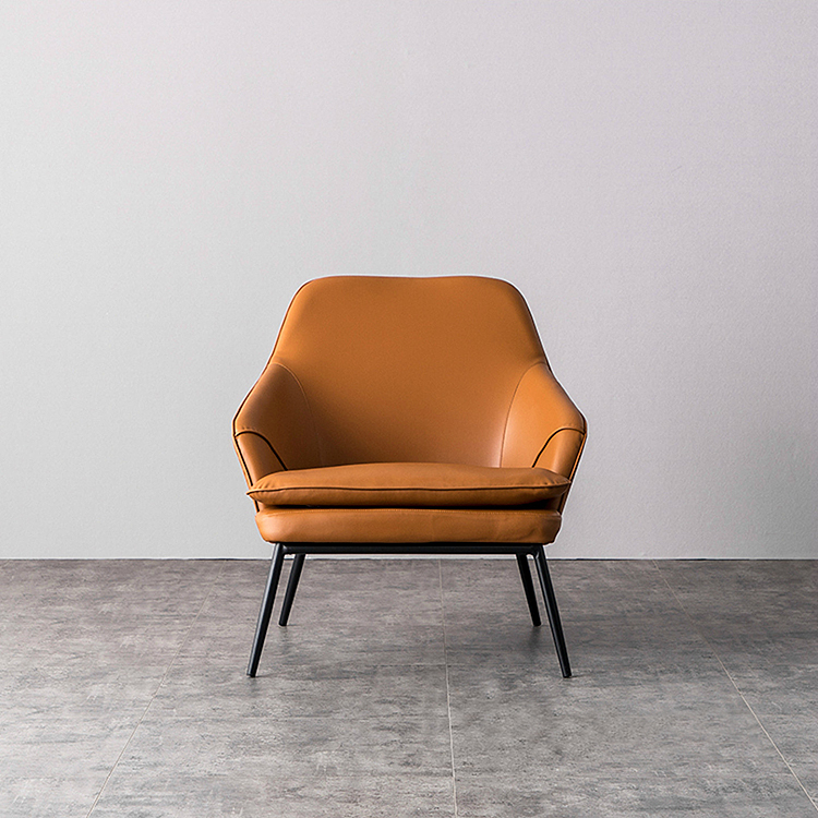 Leather Ottoman