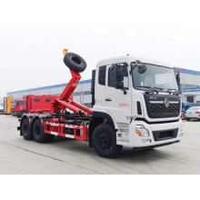 Dongfeng heavy duty compressing hook arm garbage truck