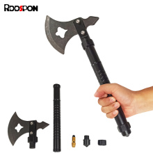 Garden Tool Hoe Multifunctional Movable Hoe Garden Hoe Outdoor Emergency Camping Tool Portable 40cm Sharp AXE Quick Delivery