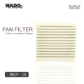 FK-3322-300 Cabinet Ventilation Filter Set Shutters Cover Fan Grilles Louvers Blower Exhaust Fan Filter Filter Cool Without Fan