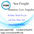 Shantou Port Sea Freight Shipping To Los Angeles