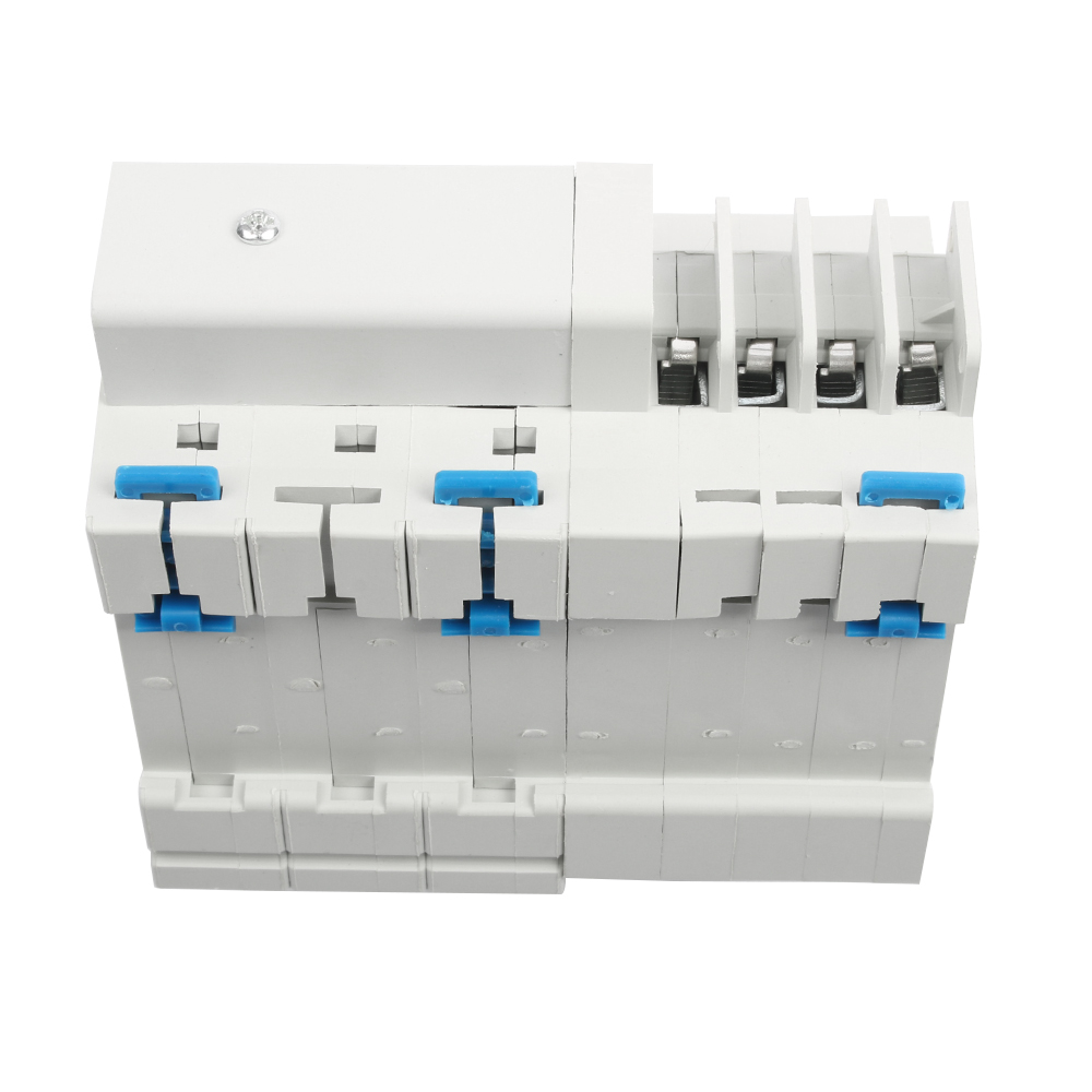 DZ47LE-63 3P 6A 10A 16A 20A 25A 400V 50/60HZ 32A 40A 63A Residual Current Circuit Breaker Over Current Leakage Protection RCBO