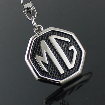 1X Metal MG Car Logo Keychain Keyring Key Chain Auto Key Ring Holder For mg SCANIA Styling Accessorie