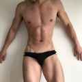 4Pcs/lot Fashion Gay Men Sexy Underwear Thong Men Jockstrap Letter Man thong Mens Thongs And G strings Gift OR503