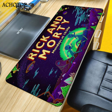 Rick Anime Mouse Pad Gamer Mousepad Computer Mat Desk Mat Large Mouse Carpet 400x900 Gaming Carpet For Mause Keyboard Pad