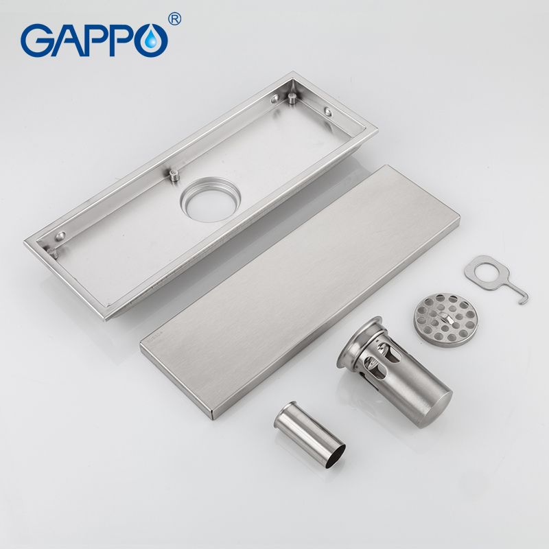 GAPPO Drains Anti-odor Bathroom Floor Drainer bath drainers stopper Bathtub Shower Drainers Strainers