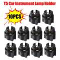 10Pcs Widely Used Heat-resistant Durable T5 V-2 Car Instrument Lamp Base Light Bulb Holder Led Incandescent Lighting Lamp Socket