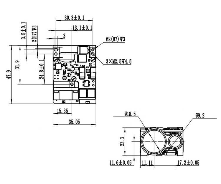 long range laser distance sensor