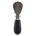 Durable Shoehorn Stainless Steel Shoe Horn Foldable PU Leather Handle Easy to Carry Quality Shoes Accessories For Men Women