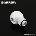 Barrow TX3T-A01 G1 / 4 "X3 Black silver Extender rotation 3-Way cubic Adaptor seat water cooling computer accessories