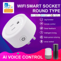 US 10A WiFi Smart Plug Socket With Power Energy Monitor Multi Plug eWeLink APP Control Works With Alexa Google home Assistant