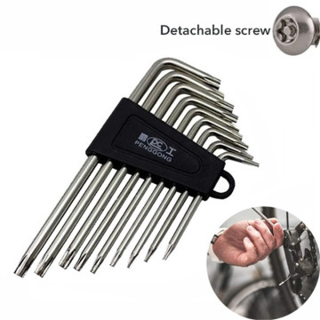 9 Pcs/Set Hex Wrench Sets Torx L Shape Kit Metric Professional Multifunctional Screwdriver Useful Repair Hand Tool Set New