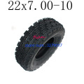 Super Good Quality GO KART KARTING ATV UTV Buggy 22x7.00-10 Inch Tubeless Tyre Rubber Tire