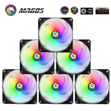 Phanteks 120 /140 SK PWM FAN D-RGB, Universal Computer Chassis Radiator Fans 120mm/140mm, M/B 5V ARGB SYNC,