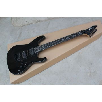 Kirk Hammett signature KH-2 electric guitar black KH2 guitar free shipping 9V active pickups skull inlays custom shop guitar