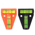 T Type Spirit Level Measurement Instrument Triangular Plastic Level Indicator T-type Spirit Level Bubble Shell 1PCS