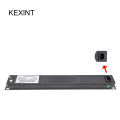 KEXINT 19-inch 1U 8-unit PDU network cabinet rack European standard socket switch EU power distribution board